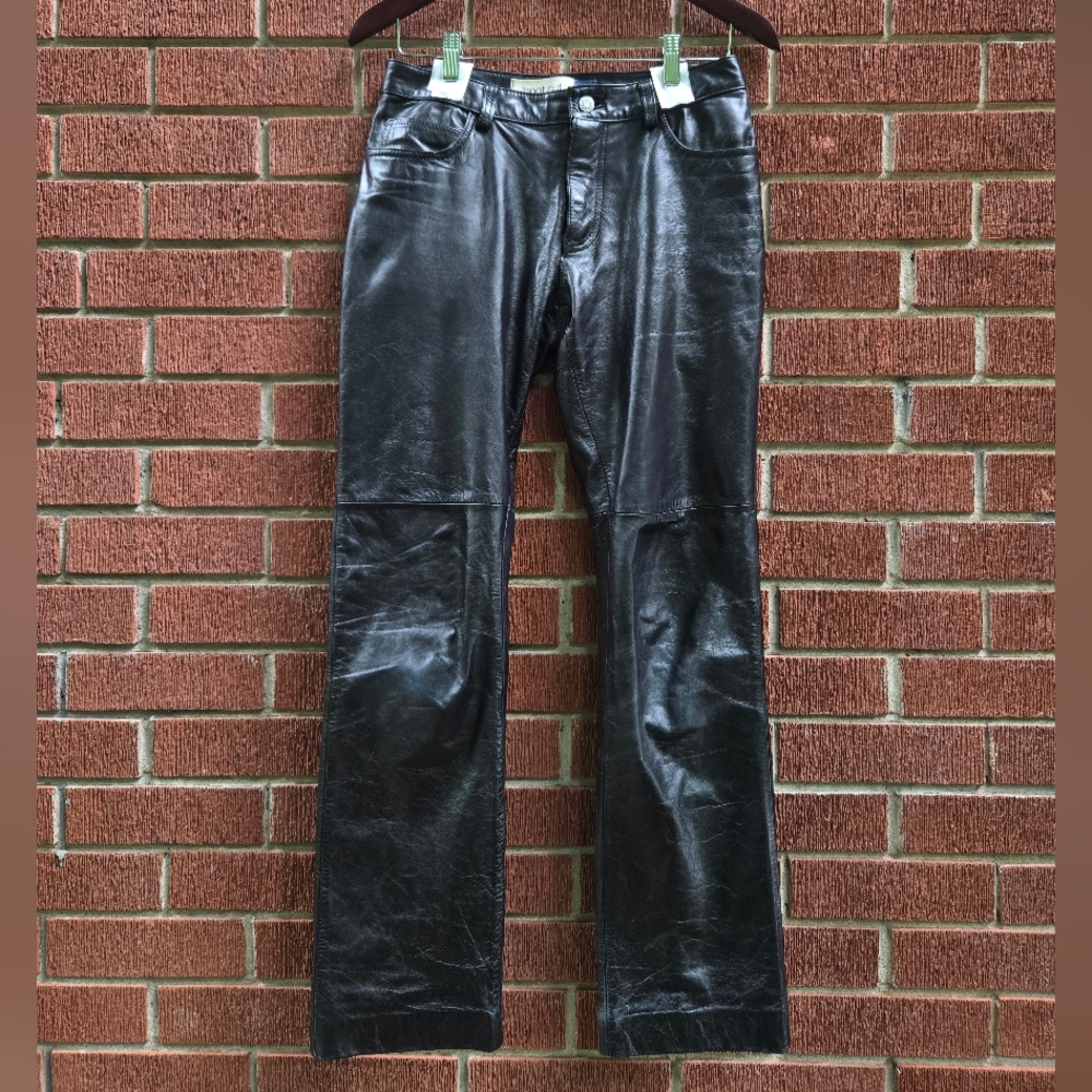 Vintage GAP Leather Bootcut Pants